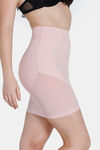 Zivame All Day Short Length Shaping Skirt - Sepia Rose — thumbnail 3